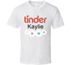Kaylie's Tinder Profile Halloween Costume T Shirt 34797082
