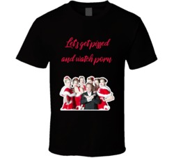 Let's Get Pissed And Watch Porn Love Actually Movie Billy Mack Quote T Shirt 35104378