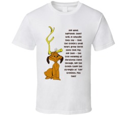 Grinch's Small Heart Grew Three Sizes That Day The Grinch Max Movie Quote T Shirt 35110570