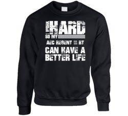 I Work Hard So My Aec Regent Iii Rt Can Have Better Life Car Lover Crewneck Sweatshirt 35385370
