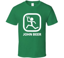 John Beer Funny John Deere Parody Mashup T Shirt 35584004