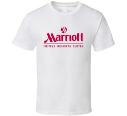 Marriott International Nasdaq Company Logo Employee Fan T Shirt 36330877