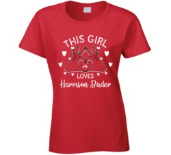Harrison Bader This Girl Loves St Louis Baseball Player Fan T Shirt 36470709
