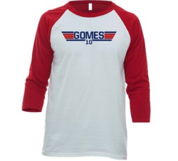 Yan Gomes #10 Top Gun Washington Baseball Player Fan Raglan T Shirt 36528518
