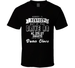 Nobody Is Perfect But If You Drive An Ac 378 Gt Zagato You're Pretty Close Car Lover Cool T Shirt 36699789