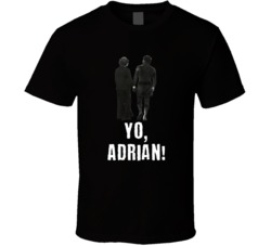 Rocky Balboa Yo, Adrian! Adrian And Rocky Movie T Shirt 38633924