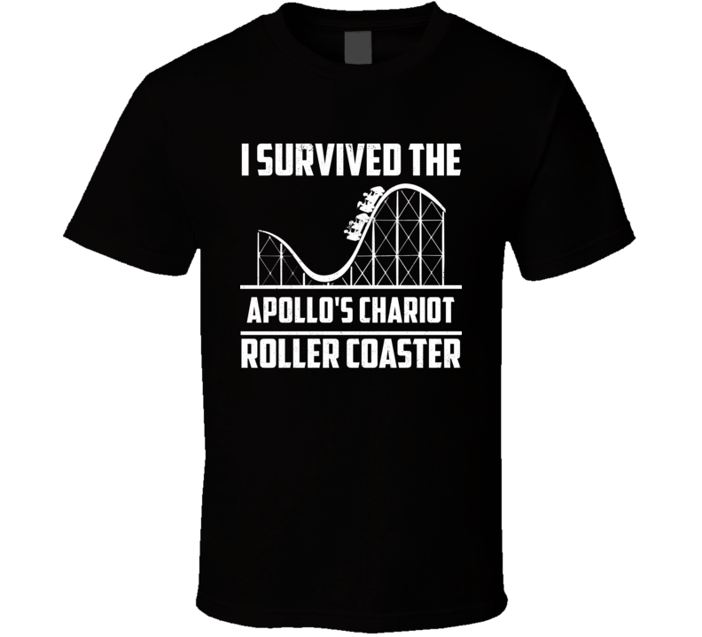I Survived The Apollo's Chariot Roller Coaster Fan T Shirt