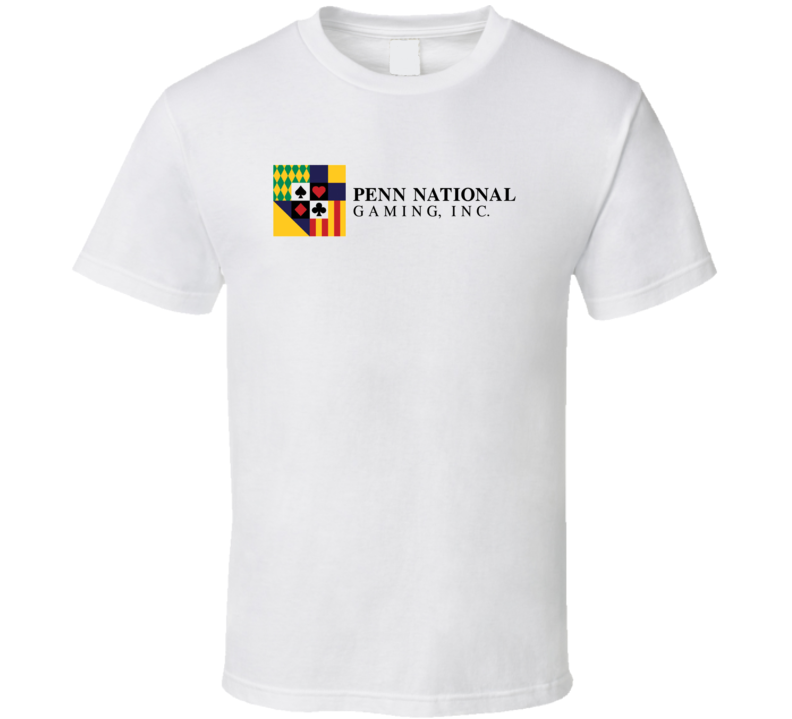 Penn National Gaming Inc Nasdaq Company Logo Employee Fan T Shirt