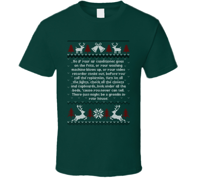 gremlin christmas shirt