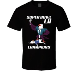 Eagle Beat Goat Philly Philadelphia Football Super Bowl T Shirt