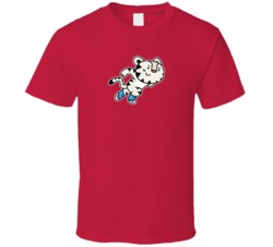 Speed Skating Soohorang Pyeongchang 2018 Winter Olympics Mascot T Shir