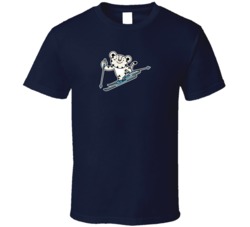 Cross Country Skiing Soohorang Pyeongchang 2018 Olympic Mascot T Shirt