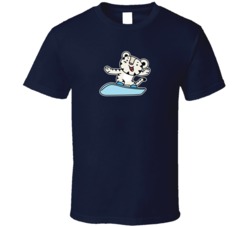 Snowboarding Soohorang Pyeongchang 2018 Olympic Mascot T Shirt