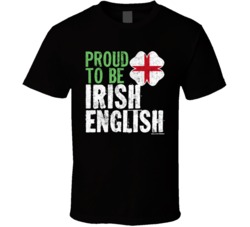 Proud To Be Irish English Worn Look T Shirt Proud To Be Irish English Worn Look T Shirt