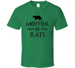 Mother Of Rats Got Parody Irish Green T Shirt