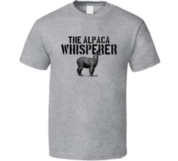 The Alpaca Whisperer Animal Mammal T Shirt
