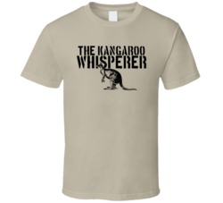 The Kangaroo Whisperer Australia Animal Mammal T Shirt