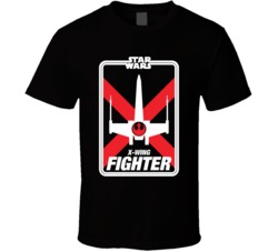 Star Wars X Wing Fighter Rebel T Shirt
