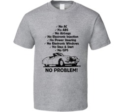 1949 Jaguar Xk120 No Problem Vintage Car T Shirt