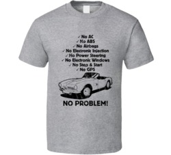 1956 Bmw 507 No Problem Vintage Car T Shirt