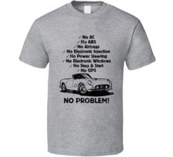 1963 Ferrari 250 No Problem Vintage Car T Shirt