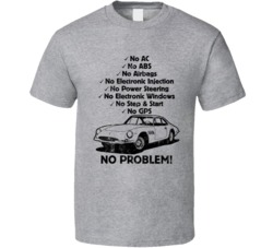 1964 Ferrari America No Problem Vintage Car T Shirt