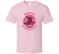 Pepto Peptobismol Spring Break T Shirt
