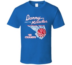 Danny Manning The Miracles 88 Champions Kansas Basketball Fan T Shirt Danny Manning The Miracles 88 Champions Kansas Basketball Fan T Shirt