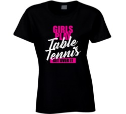 Girls Play Table Tennis Volleyball Get Over It Athlete Atheletic T Shi Girls Play Table Tennis Volleyball Get Over It Athlete Atheletic T Shi