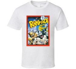 Rampage Video Game Cover T Shirt Rampage Video Game Cover T Shirt