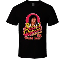 Sexual Chocolate Randy Watson Coming To America Worn Look T Shirt Sexual Chocolate Randy Watson Coming To America Worn Look T Shirt