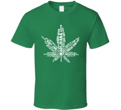 Weed Marijuana Mary Jane Sland Words T Shirt Weed Marijuana Mary Jane Sland Words T Shirt
