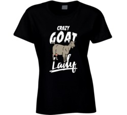 Crazy Goat Lady Animal Pet Owner T Shirt Crazy Goat Lady Animal Pet Owner T Shirt