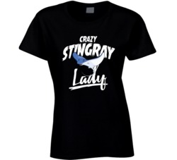 Crazy Stingray Lady Animal Pet Owner T Shirt Crazy Stingray Lady Animal Pet Owner T Shirt