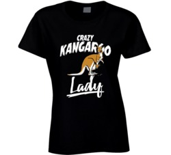 Crazy Kangaroo Lady Animal Pet Owner T Shirt Crazy Kangaroo Lady Animal Pet Owner T Shirt