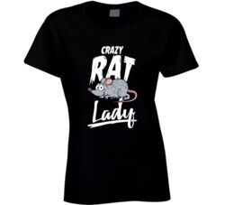 Crazy Rat Lady Animal Pet Owner T Shirt Crazy Rat Lady Animal Pet Owner T Shirt