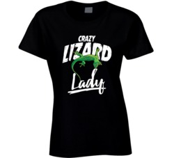Crazy Lizard Lady Animal Pet Owner T Shirt Crazy Lizard Lady Animal Pet Owner T Shirt