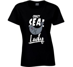 Crazy Seal Lady Animal Pet Owner T Shirt Crazy Seal Lady Animal Pet Owner T Shirt