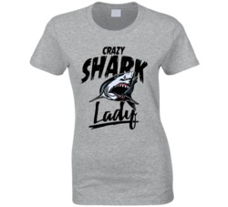 Crazy Shark Lady Animal Pet Owner T Shirt Crazy Shark Lady Animal Pet Owner T Shirt
