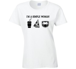 Dodge Viper Simple Woman Coffee Pizza Car Logo Driving Fan T Shirt Dodge Viper Simple Woman Coffee Pizza Car Logo Driving Fan T Shirt