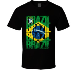 Brazil Flag World Cup Soccer Football Futbol Team Fan T Shirt Brazil Flag World Cup Soccer Football Futbol Team Fan T Shirt