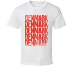 Denmark Flag World Cup Soccer Football Futbol Team Fan T Shirt Denmark Flag World Cup Soccer Football Futbol Team Fan T Shirt