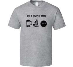 Ginetta Simple Man Beer Pizza Car Logo Driving Fan T Shirt Ginetta Simple Man Beer Pizza Car Logo Driving Fan T Shirt