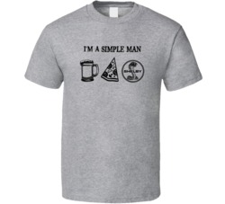 Shelby Mustang Simple Man Beer Pizza Car Logo Driving Fan T Shirt Shelby Mustang Simple Man Beer Pizza Car Logo Driving Fan T Shirt