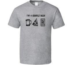 Rolls Royce Simple Man Beer Pizza Car Logo Driving Fan T Shirt Rolls Royce Simple Man Beer Pizza Car Logo Driving Fan T Shirt