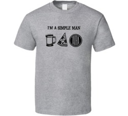Tatra Simple Man Beer Pizza Car Logo Driving Fan T Shirt Tatra Simple Man Beer Pizza Car Logo Driving Fan T Shirt
