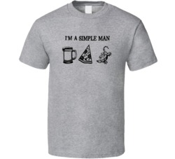 Wiesmann Simple Man Beer Pizza Car Logo Driving Fan T Shirt Wiesmann Simple Man Beer Pizza Car Logo Driving Fan T Shirt