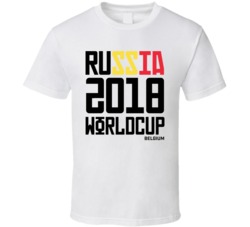 Belgium Russia 2018 World Cup Football Soccer Futbol T Shirt Belgium Russia 2018 World Cup Football Soccer Futbol T Shirt
