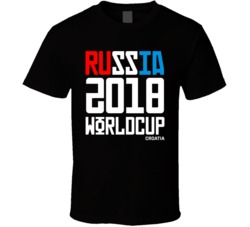 Croatia Russia 2018 World Cup Football Soccer Futbol T Shirt Croatia Russia 2018 World Cup Football Soccer Futbol T Shirt