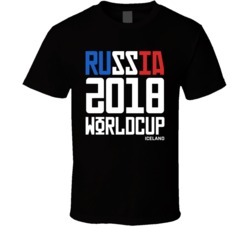 Iceland Russia 2018 World Cup Football Soccer Futbol T Shirt Iceland Russia 2018 World Cup Football Soccer Futbol T Shirt